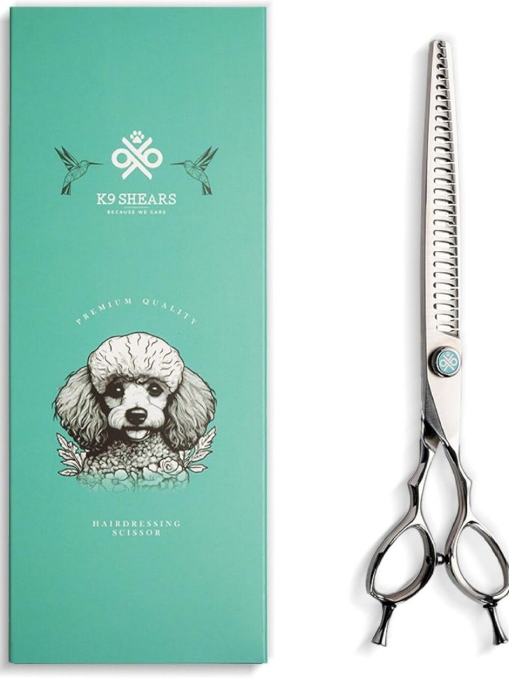 8” Dog Grooming Chunker Scissors – Thinning Rate 60-70%